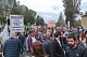 Протестующие осуждают поездку президента в Израиль