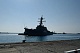USS Митчер прибывает на Кипр